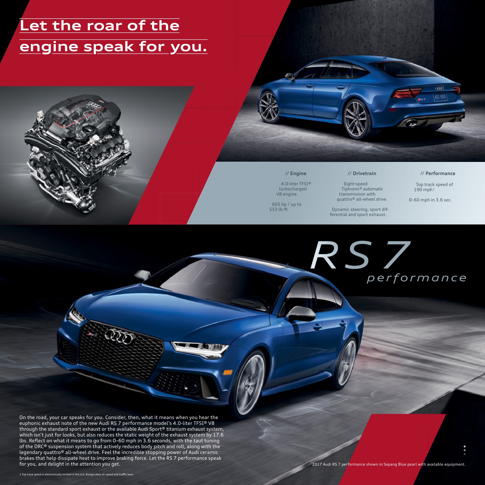 2017 Audi A7 Brochure Page 13